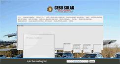 Desktop Screenshot of cebusolar.com